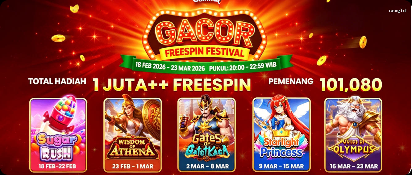 Login nexgid Sekarang Bonus Melimpah
